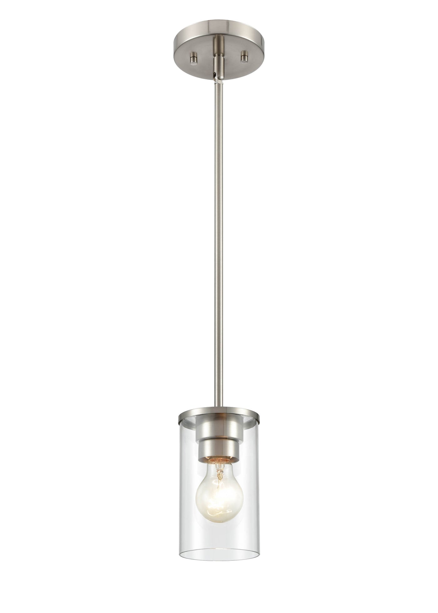 7'' Verlana Brushed Nickel 1 Light Pendant