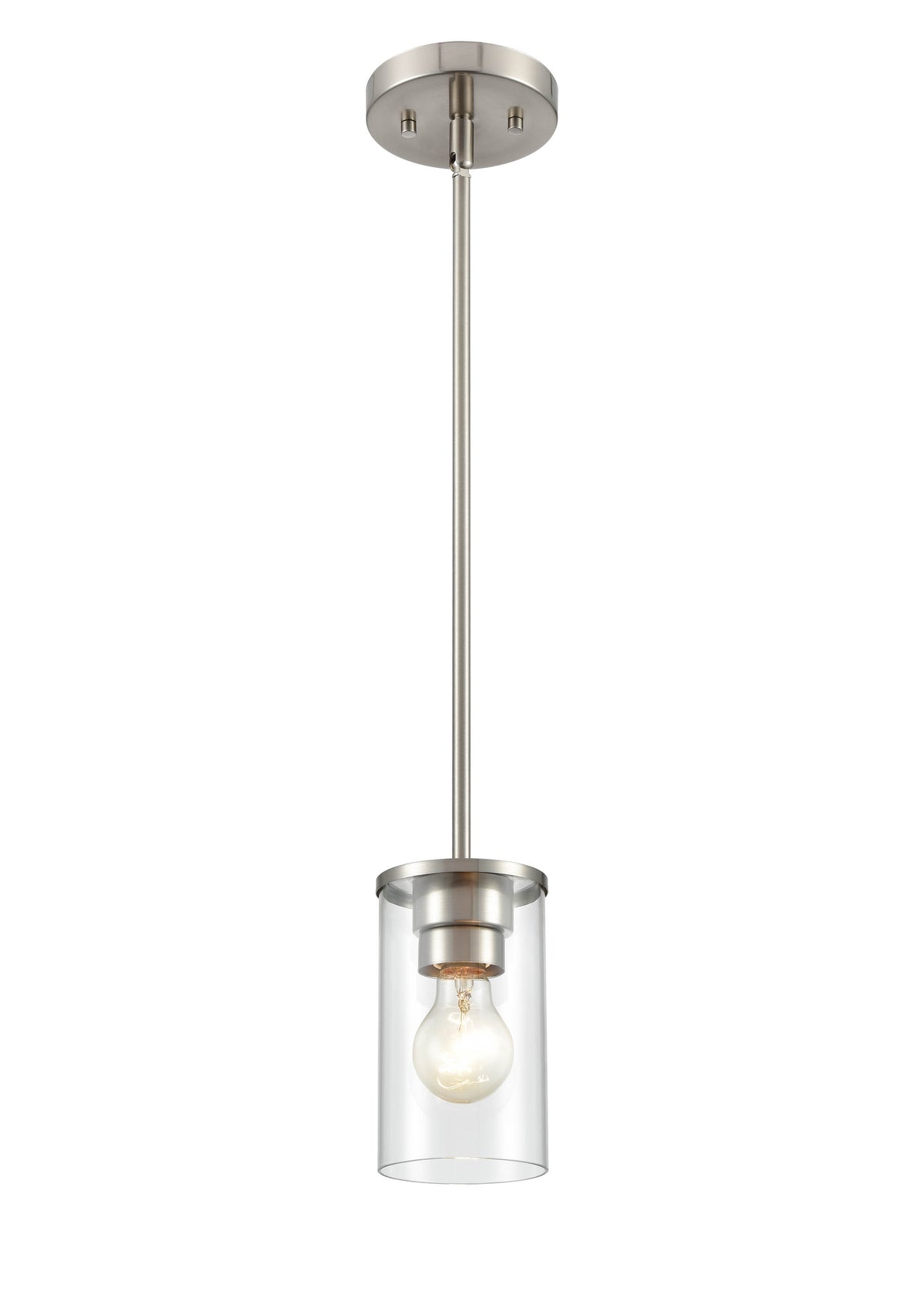 7'' Verlana Brushed Nickel 1 Light Pendant