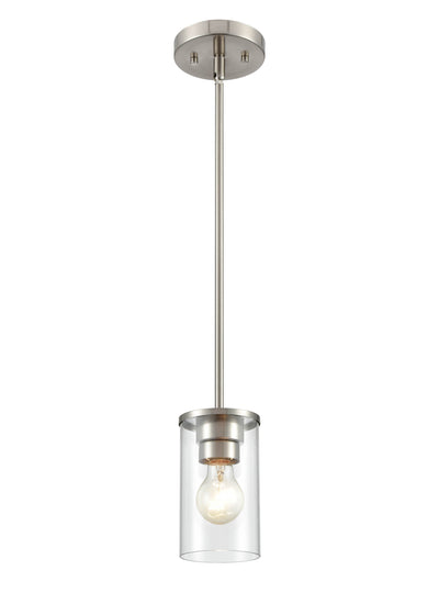 7'' Verlana Brushed Nickel 1 Light Pendant