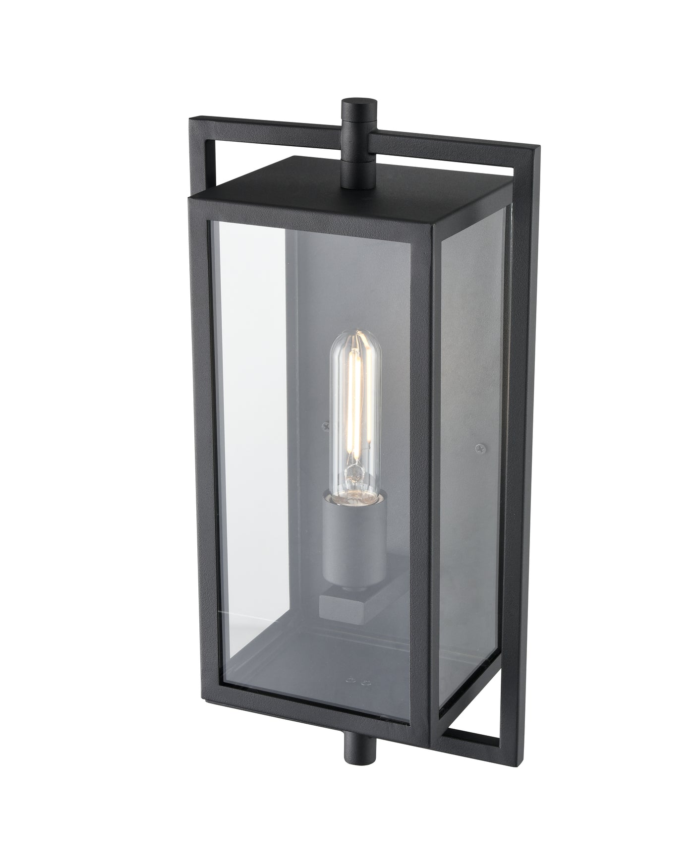 8.3'' Rankin Textured Black 1 Light Wall Sconce