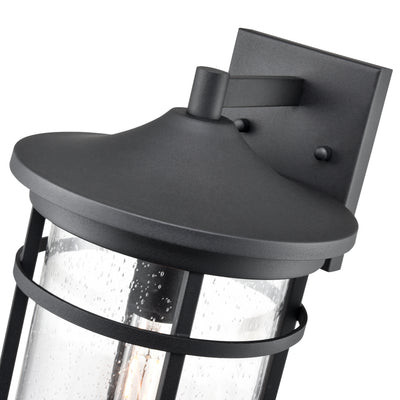 9'' Namath Textured Black 1 Light Wall Sconce