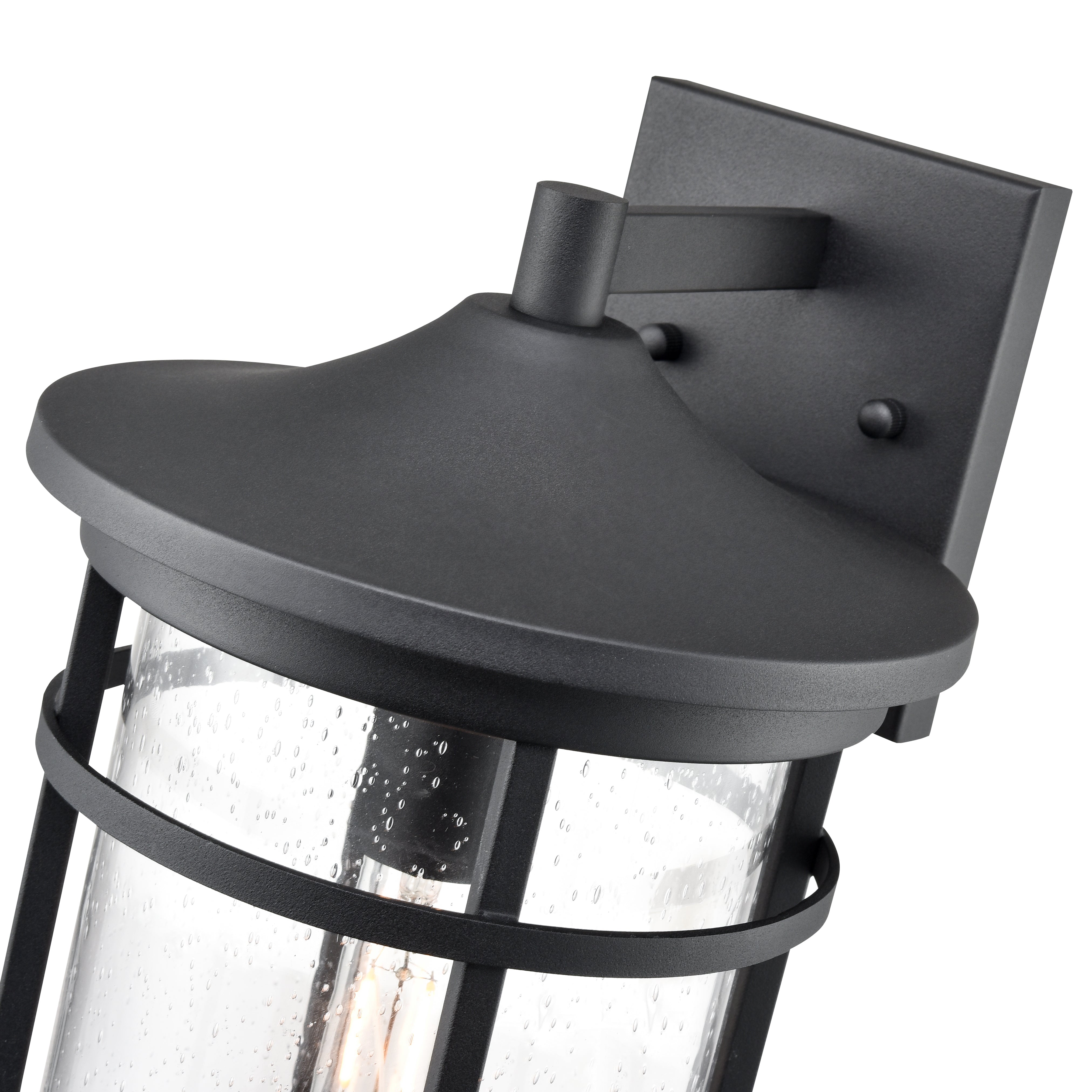 9'' Namath Textured Black 1 Light Wall Sconce