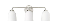 22.75'' Norah Brushed Nickel 3 Light Bath Vanity