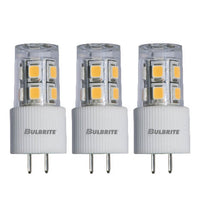 JC 2W Non-Dimmable Clear LED Light Bulb with G4 Base, 2700K, 180 Lumens, 12V, 3-Pack