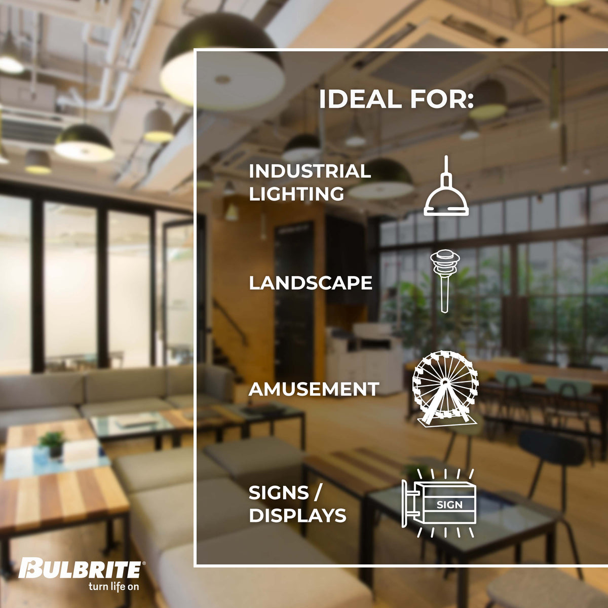 ST18 7.6W Dimmable Clear Filament LED Light Bulb with E26 Base, 2700K, 800 Lumens, 10-Pack