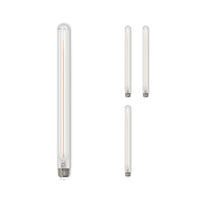 T9L 5W Dimmable Clear Filament LED Light Bulb with E26 Base, 2700K, 400 Lumens, 4-Pack