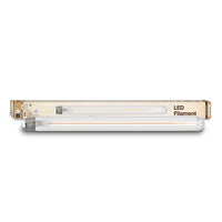 T9L 5W Dimmable Clear Filament LED Light Bulb with E26 Base, 2700K, 400 Lumens, 4-Pack