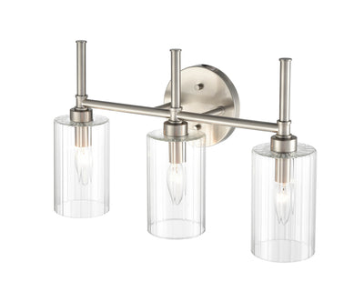19'' Chastine Brushed Nickel 3 Light Bath Vanity