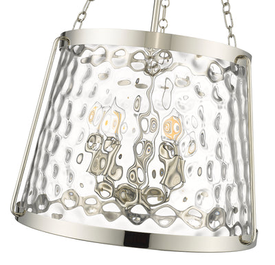 29.88'' Adabella Polished Nickel 5 Light Pendant
