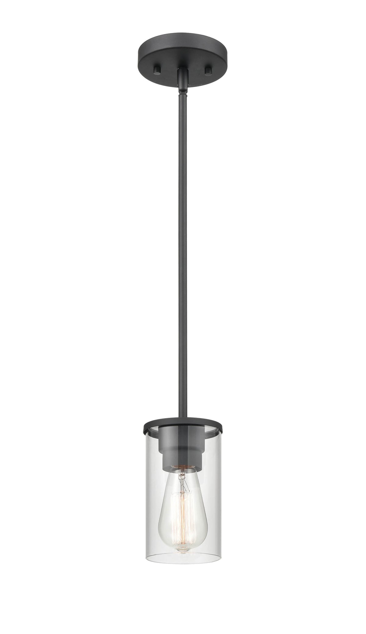 45.5'' Verlana Matte Black 1 Light Pendant