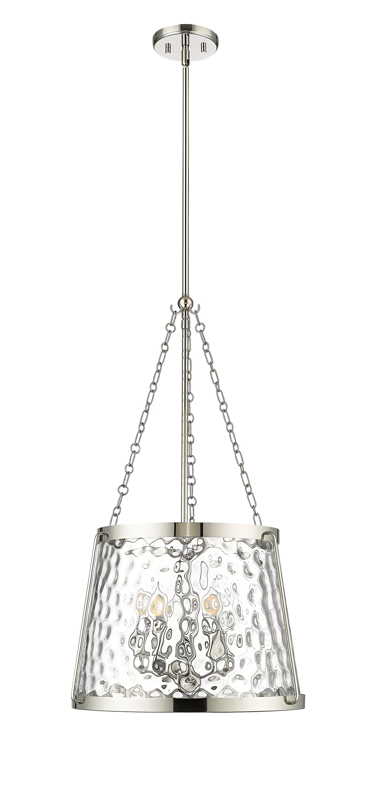 29.88'' Adabella Polished Nickel 5 Light Pendant