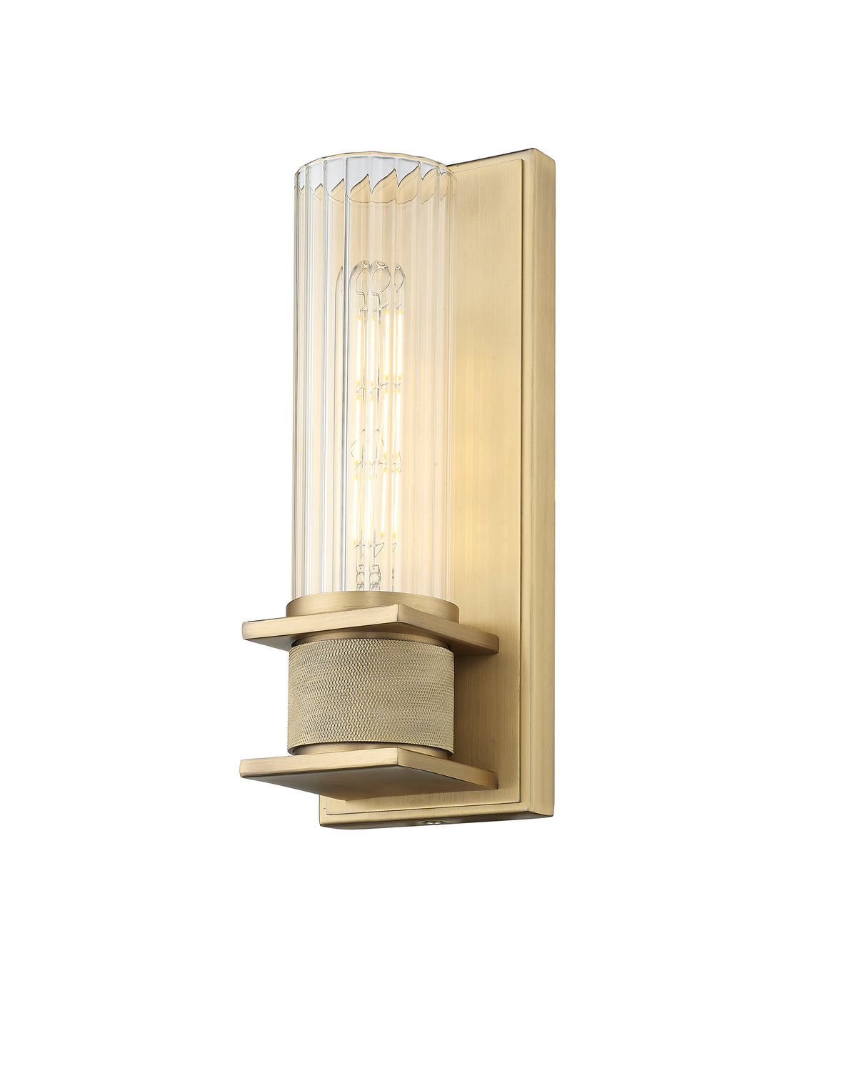 4.5''  Vintage Brass 1 Light Wall Sconce