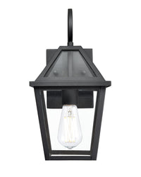 7'' Eston Textured Black 1 Light Wall Sconce