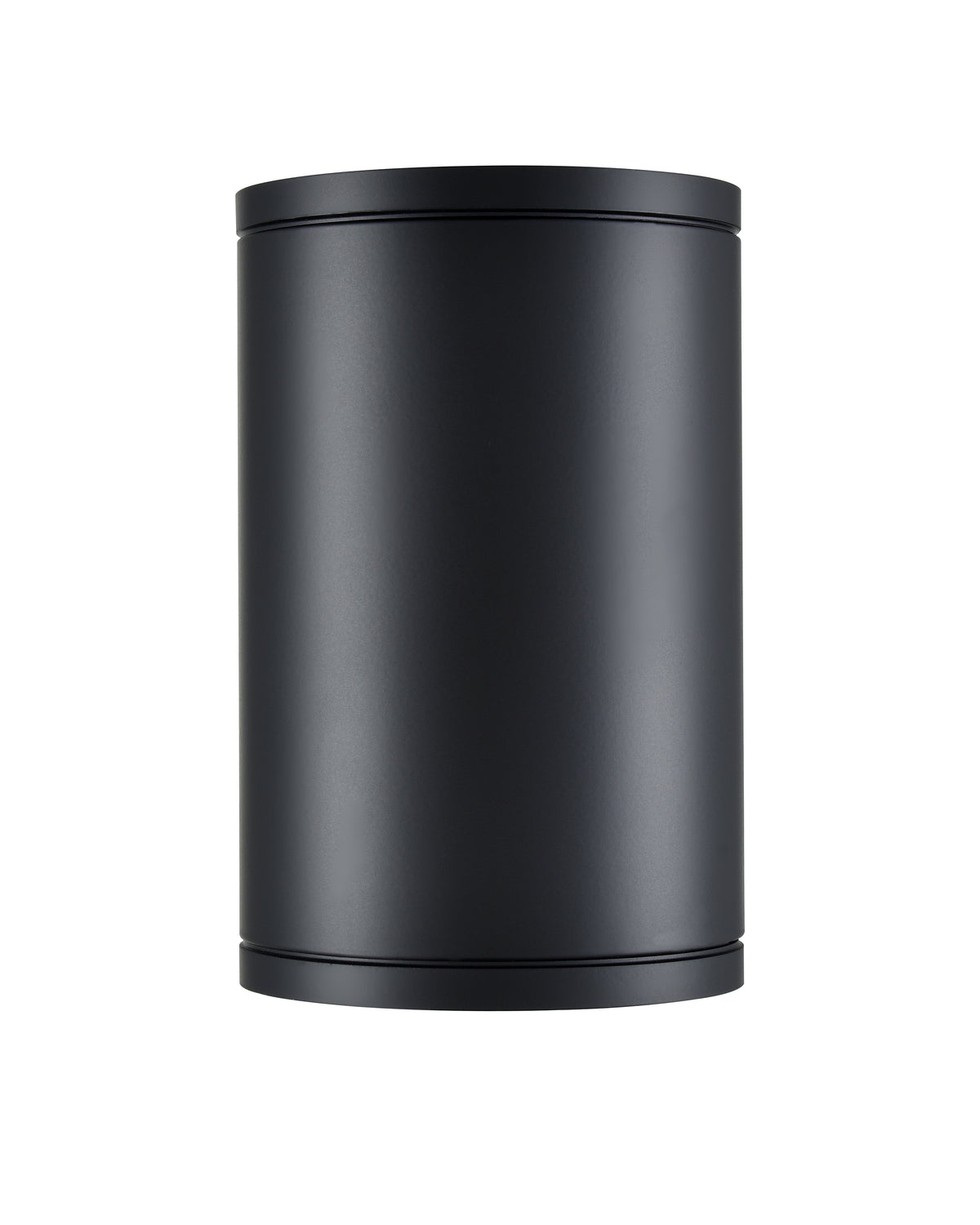 7-inch Vegas Powder Coated Black Outdoor Wall Sconce