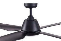 Aria 52 Inch Black Fan with 1 Light and Remote