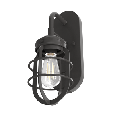 Starklake 14.5-inch 1-light Noble Bronze Wall Sconce with Metal Shade