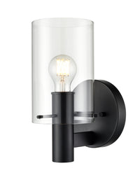 6'' Apolla Matte Black 1 Light Wall Sconce