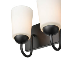 21.5'' Ivey Lake Matte Black 4 Light Bath Vanity