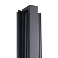 Jubilee 24-inch Matte Black 5CCT LED Exterior Wall Sconce