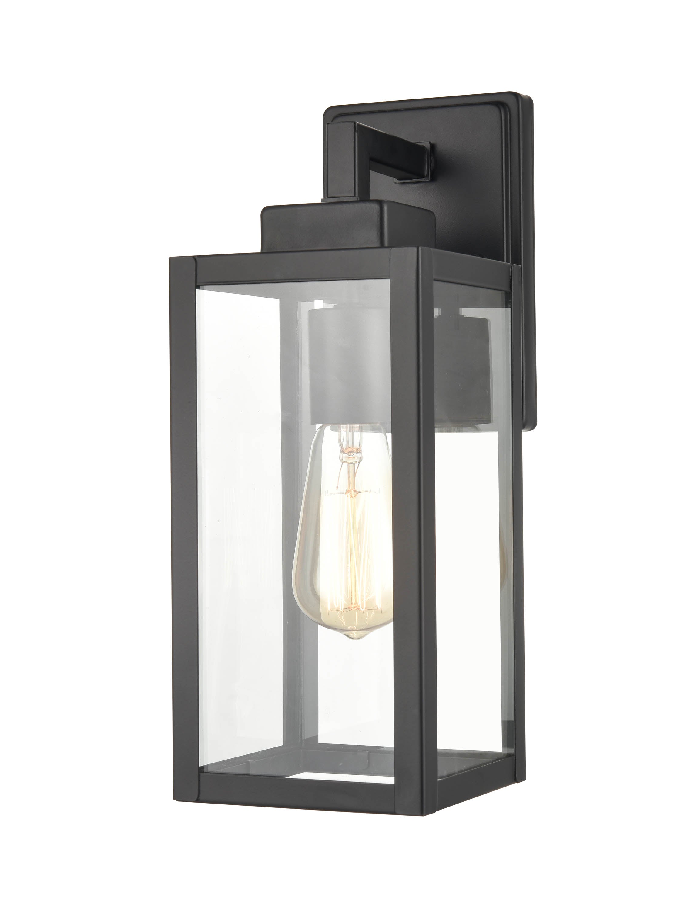 5''  Powder Coated Black 1 Light Wall Sconce