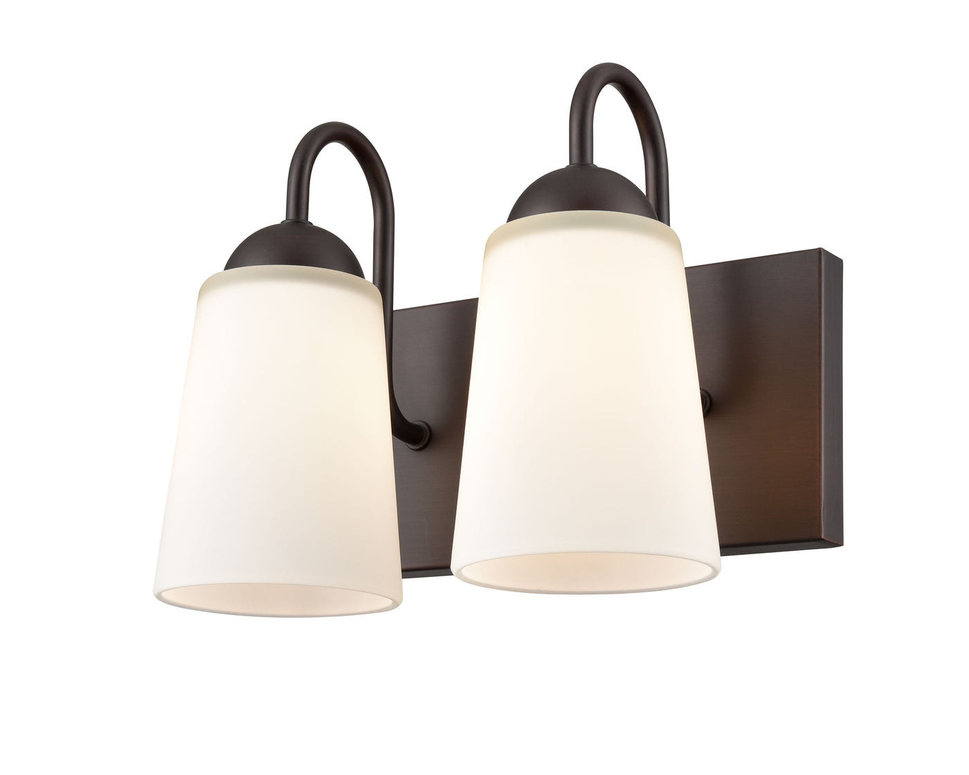 10'' Ivey Lake Rubbed Bronze 2 Light Bath Vanity
