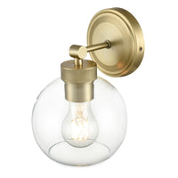 6'' Jonatan Vintage Brass 1 Light Wall Sconce