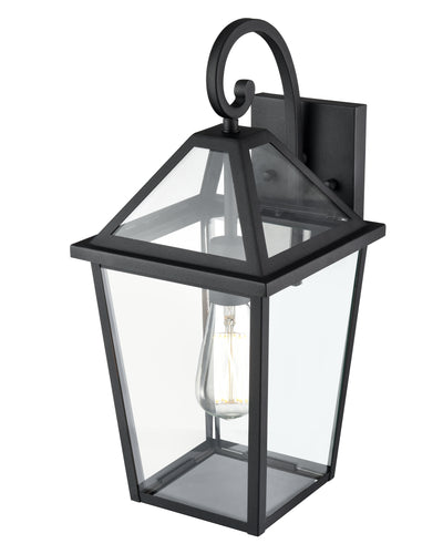 8.25'' Eston Textured Black 1 Light Wall Sconce