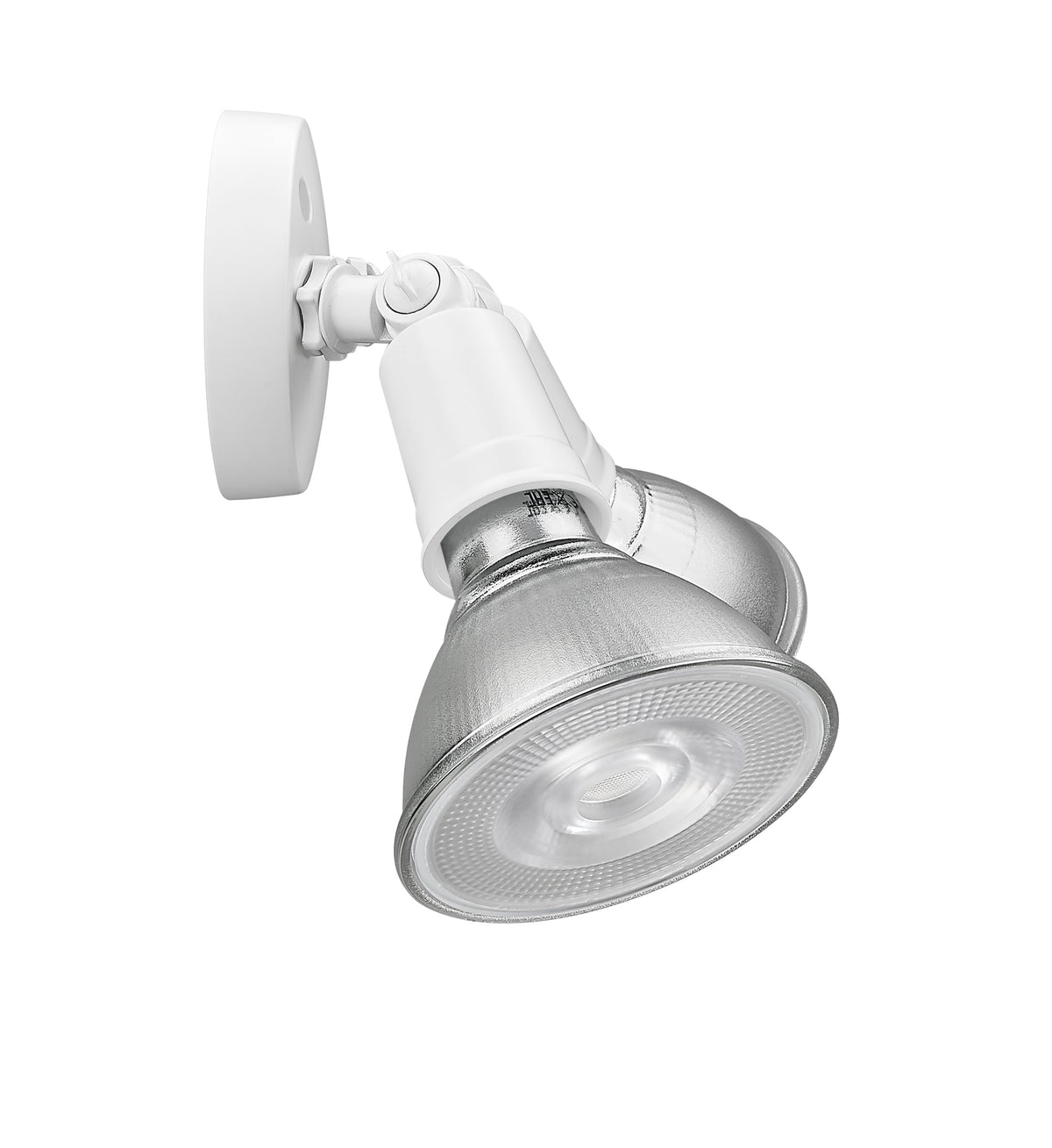 9.25''  Matte White 2 Light Flood Light