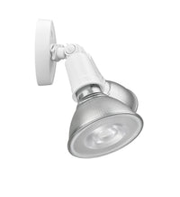 9.25''  Matte White 2 Light Flood Light