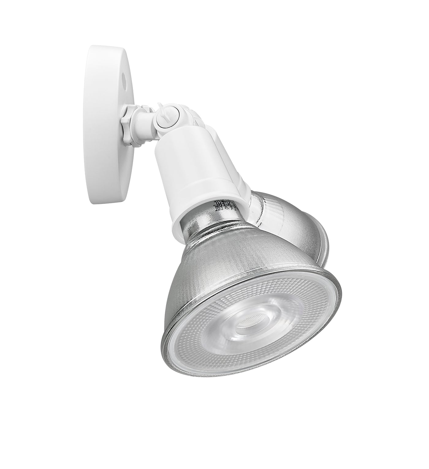 9.25''  Matte White 2 Light Flood Light