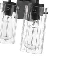 21.5'' Serena Matte Black 3 Light Bath Vanity