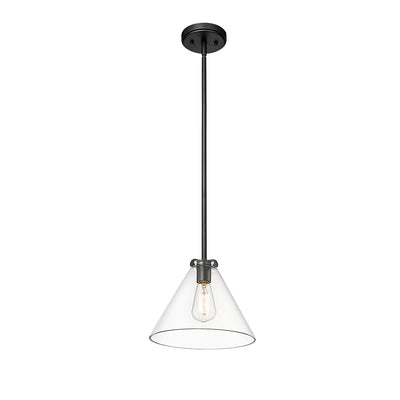 8.25'' Aliza Matte Black 1 Light Pendant