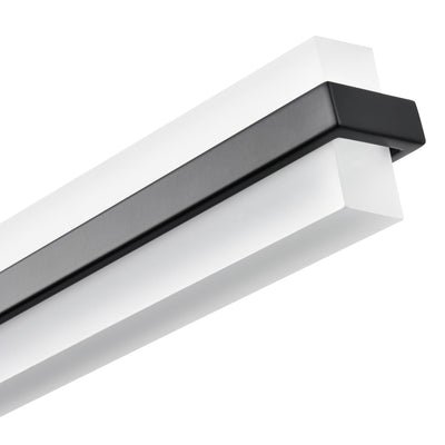 32'' Troy Matte Black  Vanity Light