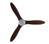 56 Inch 1 Light LED DC Smart Indoor Outdoor Chrome Fan with Koa Blades and Remote