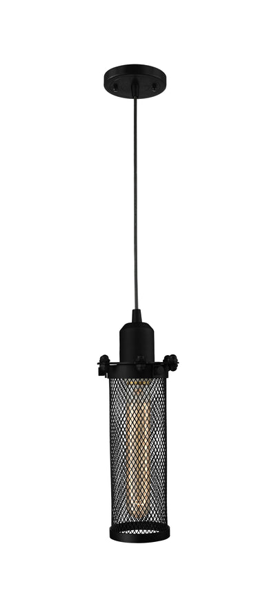 Austere Mini Pendant Matte Black Finish