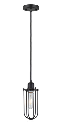 Austere Mini Pendant Matte Black Finish