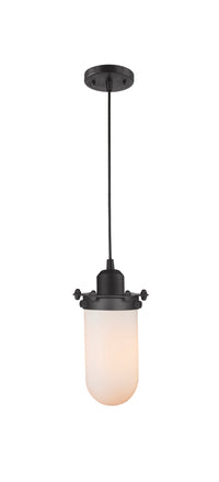Austere Mini Pendant Matte Black Finish