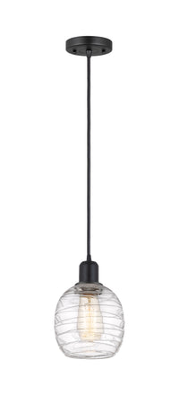 Austere Mini Pendant Matte Black Steel