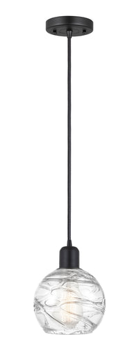 Austere Mini Pendant Matte Black Finish