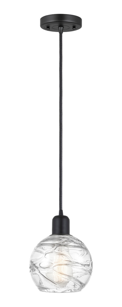 Austere Mini Pendant Matte Black Finish