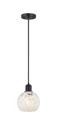 Austere Mini Pendant Matte Black Brass