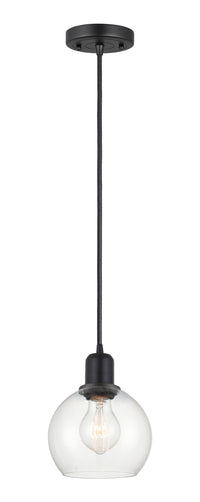 Austere Mini Pendant Matte Black Finish