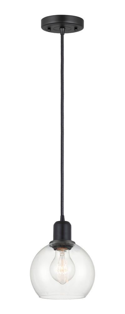 Austere Mini Pendant Matte Black Finish