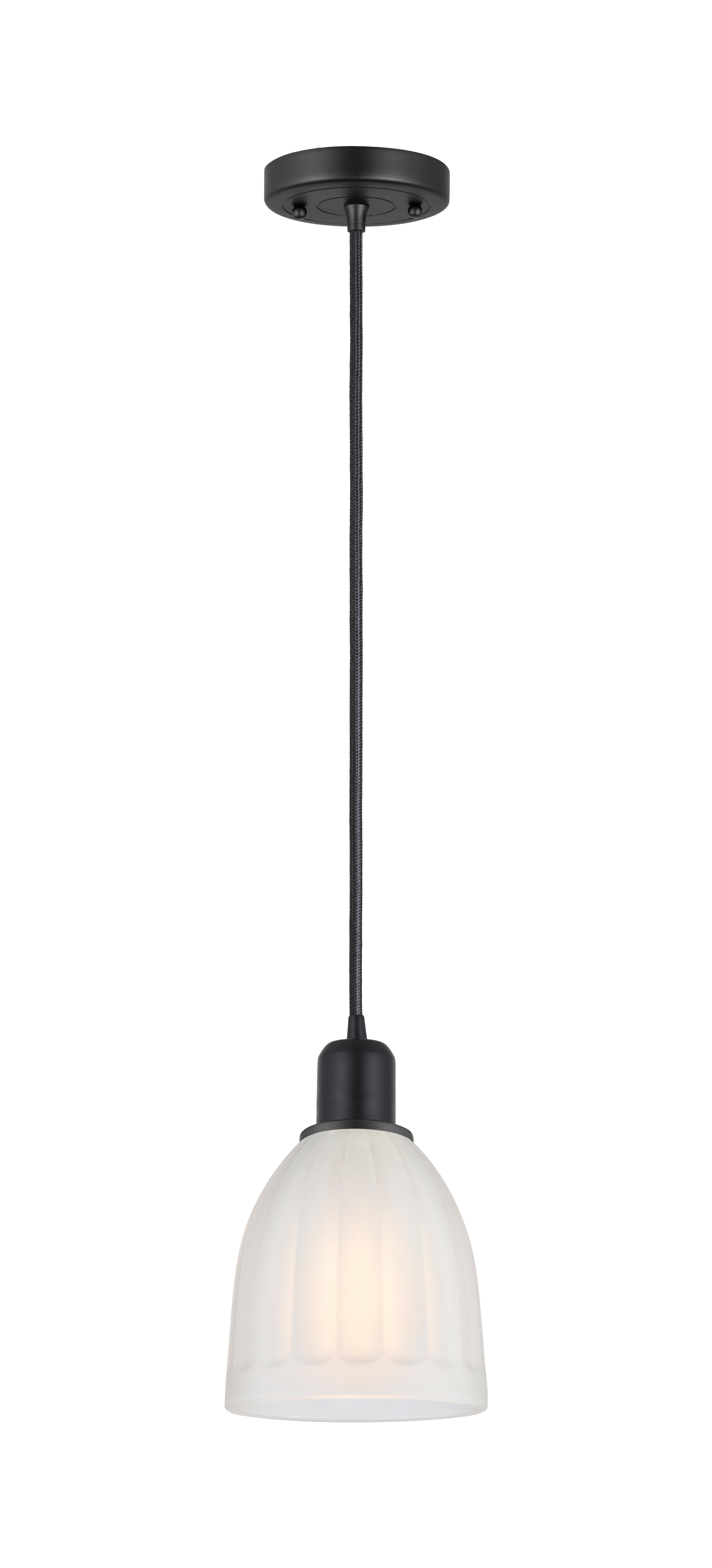 Austere Mini Pendant Matte Black Finish