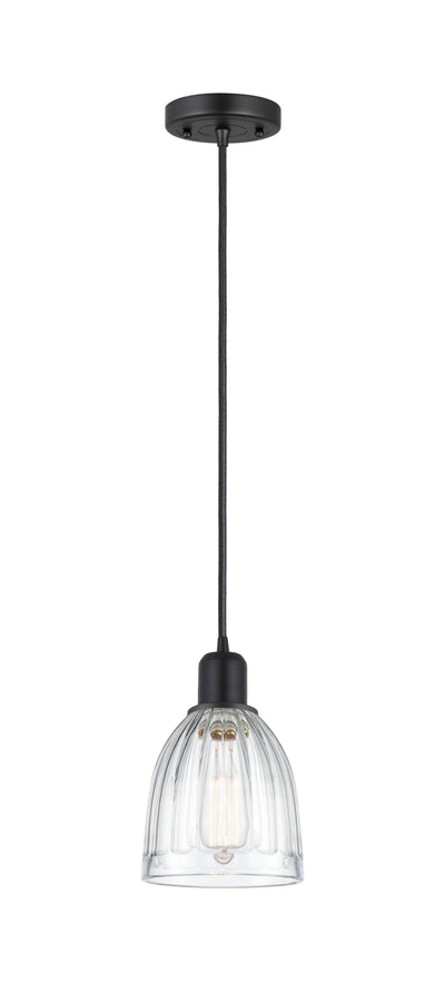Austere Mini Pendant Matte Black Finish