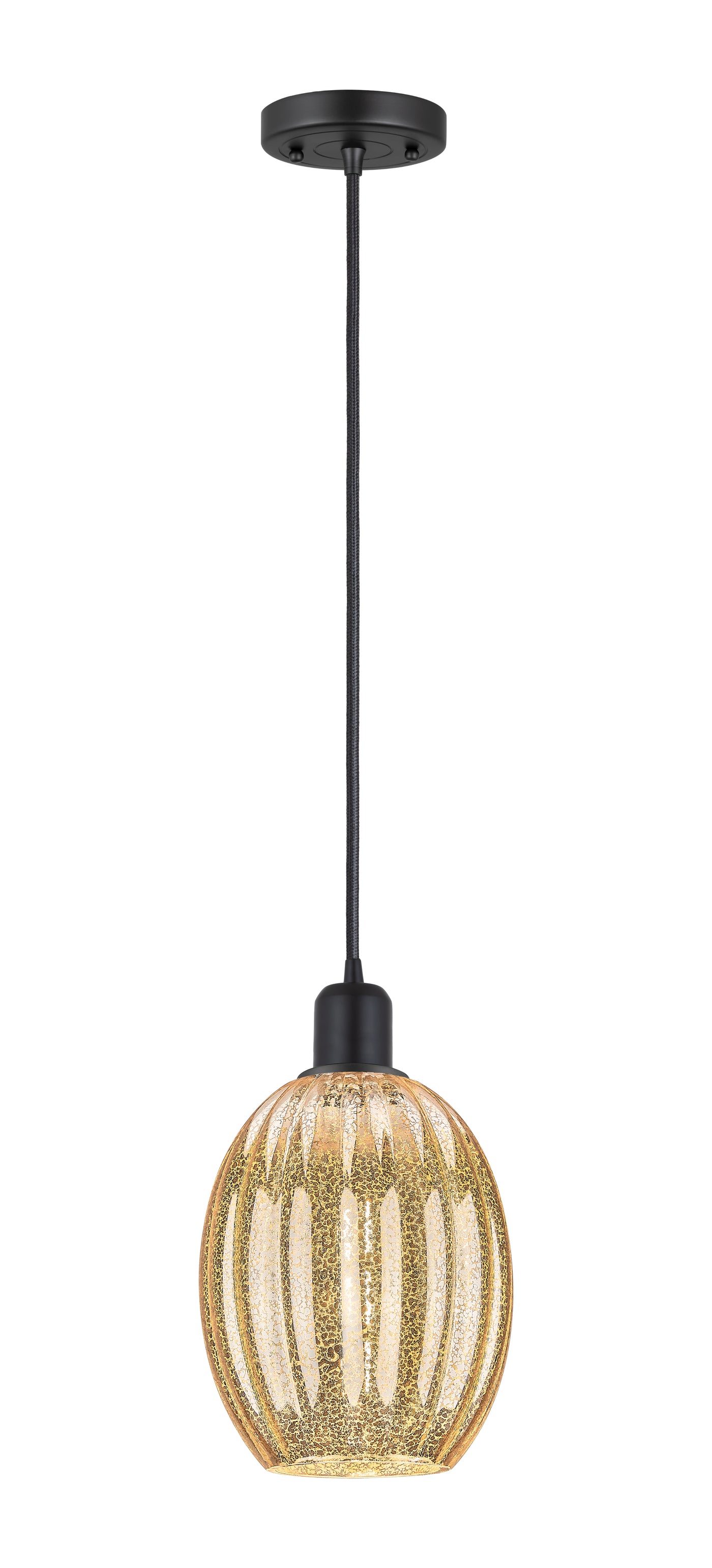 Austere Mini Pendant Matte Black 6.25 Inch