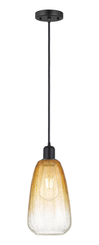 Austere Mini Pendant Matte Black Brass