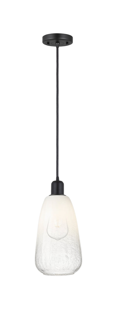 Austere Mini Pendant Matte Black Brass