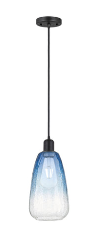 Austere Mini Pendant Matte Black Brass