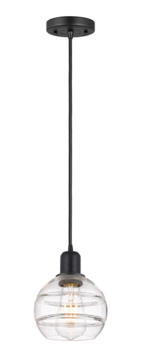 Austere Mini Pendant Matte Black Steel